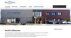 Desktop Screenshot of feg-bruehl.de