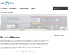 Tablet Screenshot of feg-bruehl.de